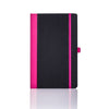 Branded Promotional CASTELLI CONTRAST MEDIUM NOTE BOOK in Pink Notebook from Concept Incentives