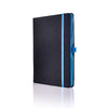 Branded Promotional CASTELLI IVORY TUCSON EDGE NOTE BOOK in Blue Medium Notebook from Concept Incentives