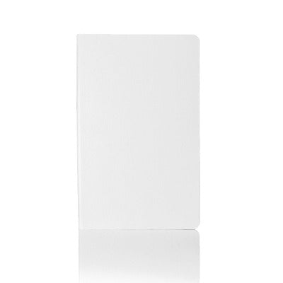 Branded Promotional CASTELLI BIANCO MATRA NOTE BOOK Medium Notebook from Concept Incentives