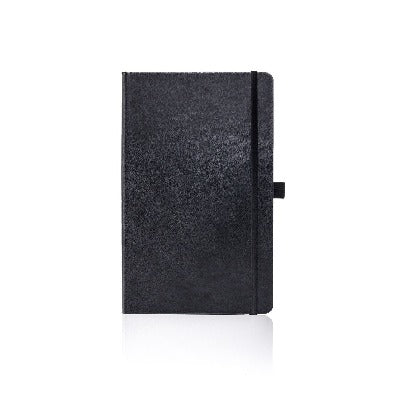 Branded Promotional CASTELLI IVORY PAROS NOTE BOOK in Black Medium Notebook from Concept Incentives