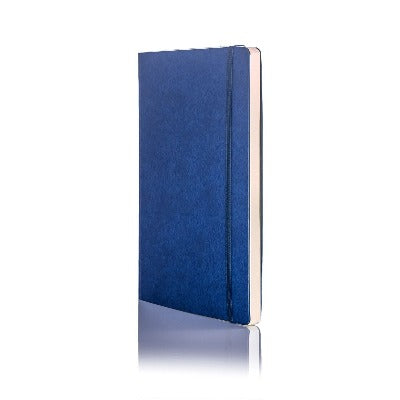 Branded Promotional CASTELLI TUCSON SMART DIGITAL EDGE RULED NOTEBOOK in Dark Blue Jotter From Concept Incentives.