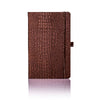Branded Promotional CASTELLI IVORY OCEANIA NOTE BOOK in Brown Notebook from Concept Incentives