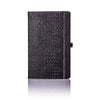 Branded Promotional CASTELLI IVORY OCEANIA NOTE BOOK in Black Notebook from Concept Incentives