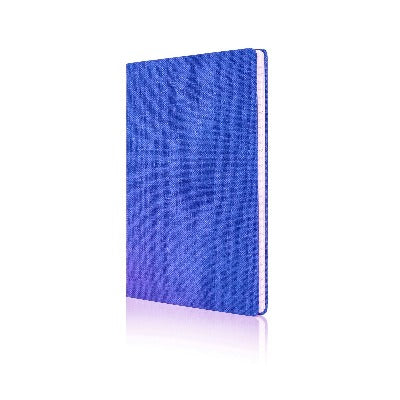Branded Promotional CASTELLI IVORY NATURE NOTE BOOK Blue Notebook from Concept Incentives
