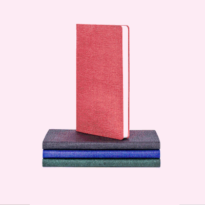 Branded Promotional CASTELLI IVORY NATURE NOTE BOOK Notebook from Concept Incentives