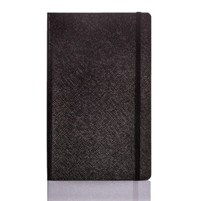 Branded Promotional CASTELLI PECHINO DIGITAL EDGE RULED NOTEBOOK in Black Jotter From Concept Incentives.