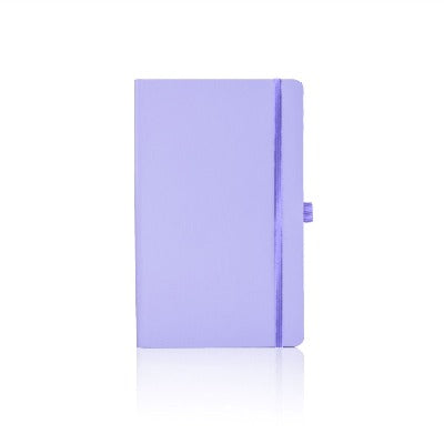 Branded Promotional CASTELLI IVORY MATRA PLAIN NOTE BOOK Lilac Medium Notebook from Concept Incentive
