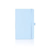 Branded Promotional CASTELLI IVORY MATRA PLAIN NOTE BOOK Light Blue Medium Notebook from Concept Incentive