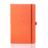 Branded Promotional CASTELLI IVORY TUCSON PLAIN NOTE BOOK in Orange Medium Notebook from Concept Incentives