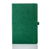 Branded Promotional CASTELLI IVORY TUCSON PLAIN NOTE BOOK in Dark Green Medium Notebook from Concept Incentives