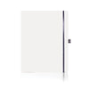 Branded Promotional CASTELLI IVORY MATRA RULED NOTE BOOK White and Grey Large Notebook from Concept Incentives