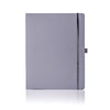 Branded Promotional CASTELLI IVORY MATRA RULED NOTE BOOK Grey Large Notebook from Concept Incentives