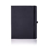 Branded Promotional CASTELLI IVORY MATRA RULED NOTE BOOK Black Large Notebook from Concept Incentives