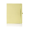 Branded Promotional CASTELLI IVORY MATRA RULED NOTE BOOK Lime Green Large Notebook from Concept Incentives
