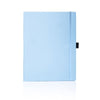 Branded Promotional CASTELLI IVORY MATRA RULED NOTE BOOK Light Blue Large Notebook from Concept Incentives