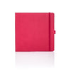 Branded Promotional CASTELLI IVORY SQUARE NOTE BOOK in Red Notebook from Concept Incentives