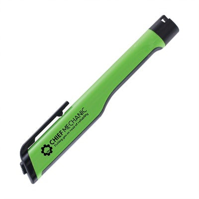 Branded Promotional VEGA LED TORCH in Green from Concept Incentives