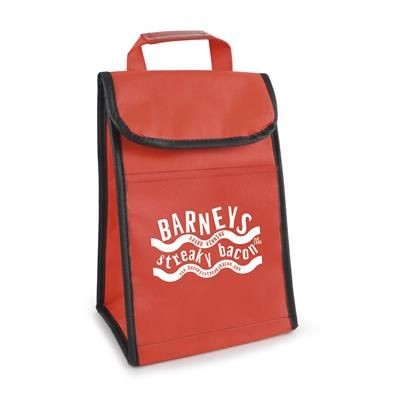 Branded Promotional LAWSON COOL BAG in Red Cool Bag From Concept Incentives.