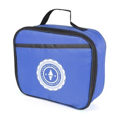 Branded Promotional DANIELA COOL BAG in Royal Blue Cool Bag From Concept Incentives.