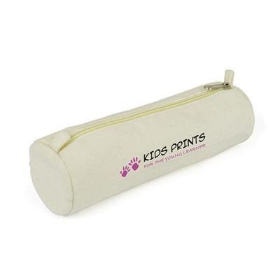 Branded Promotional CANVAS PENCIL CASE Pencil Case From Concept Incentives.