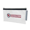 Branded Promotional CROSSHATCH PENCIL CASE Pencil Case From Concept Incentives.