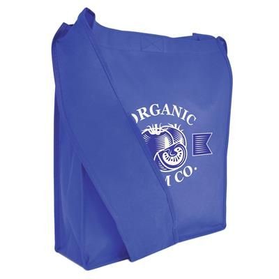 Branded Promotional ALDEN SATCHEL in Blue Bag From Concept Incentives.