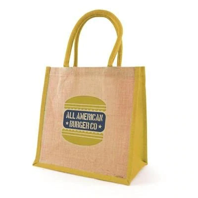 Branded Promotional HALTON SHOPPER Bag From Concept Incentives.