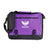 Branded Promotional NELSON SATCHEL in Purple Bag From Concept Incentives.