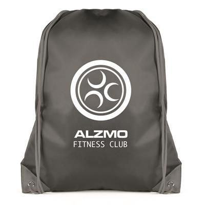 Branded Promotional SPENCER DRAWSTRING BAG Bag From Concept Incentives.