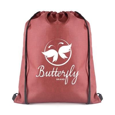 Branded Promotional OLLIE DRAWSTRING BAG Bag From Concept Incentives.