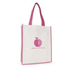 Branded Promotional LARGE CONTRAST SHOPPER Bag From Concept Incentives.