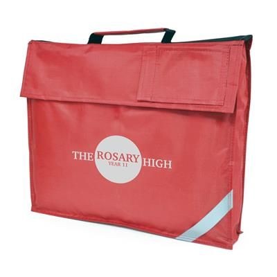 Branded Promotional JASMINE SCHOOL BAG in Red Bag From Concept Incentives.