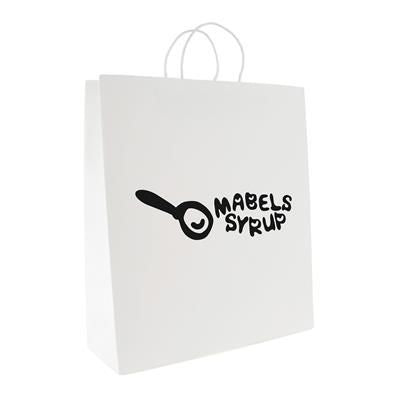 Branded Promotional BRUNSWICK EXTRA LARGE PAPER BAG Carrier Bag From Concept Incentives.