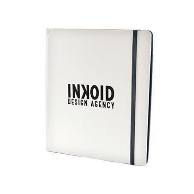 Branded Promotional CARRINGTON TABLET HOLDER in White iPad From Concept Incentives.