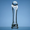 Branded Promotional 30CM OPTICAL CRYSTAL ECLIPSE AWARD Award From Concept Incentives.