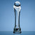 Branded Promotional 30CM OPTICAL CRYSTAL ECLIPSE AWARD Award From Concept Incentives.