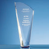 Branded Promotional OPTICAL CRYSTAL FACET SHARD AWARD Award From Concept Incentives.