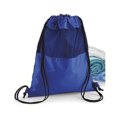 Branded Promotional QUADRA MESH GYMSAC Bag From Concept Incentives.