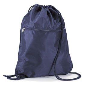 Branded Promotional SENIOR GYMSAC DRAWSTRING BAG Bag From Concept Incentives.
