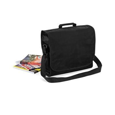 Branded Promotional QUADRA RECORD BAG in Black Bag From Concept Incentives.