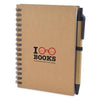 Branded Promotional A6 VERNO NOTEBOOK Note Pad From Concept Incentives.