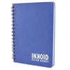 Branded Promotional A5 SALERNO NOTE BOOK in Blue Jotter From Concept Incentives.