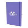 Branded Promotional A4 MOLE NOTEBOOK in Purple Jotter From Concept Incentives.