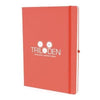 Branded Promotional A4 MOLE NOTEBOOK in Red Jotter From Concept Incentives.