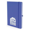 Branded Promotional A5 MOLE NOTEBOOK in Blue Jotter From Concept Incentives.