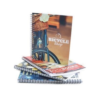 Branded Promotional A5 LUX NOTEBOOK Note Pad From Concept Incentives.