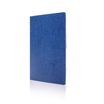 Branded Promotional CASTELLI IVORY ORION NOTE BOOK in Blue Notebook from Concept Incentives
