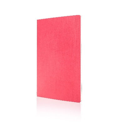 Branded Promotional CASTELLI IVORY ORION NOTE BOOK in Red Notebook from Concept Incentives