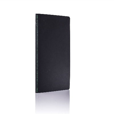 Branded Promotional CASTELLI IVORY SINGER NOTE BOOK in Green Notebook from Concept Incentives.
