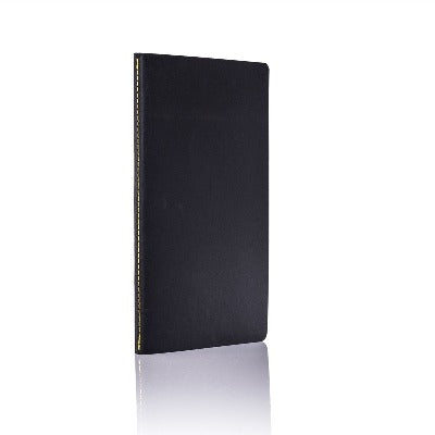 Branded Promotional CASTELLI IVORY SINGER NOTE BOOK in Yellow Notebook from Concept Incentives.